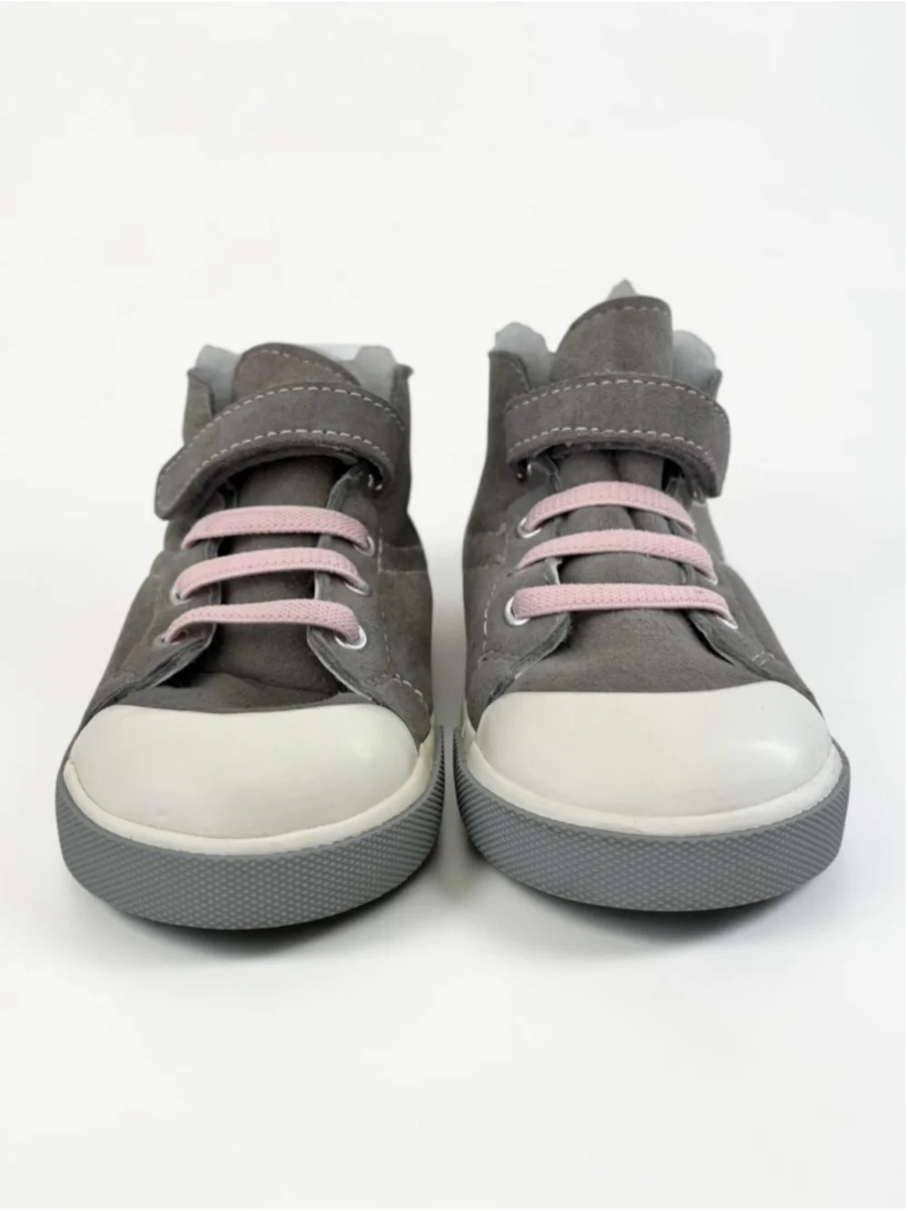 See Kai Run Devon Shearling Lined Winter Sneakers Gray Pink Toddler 9
